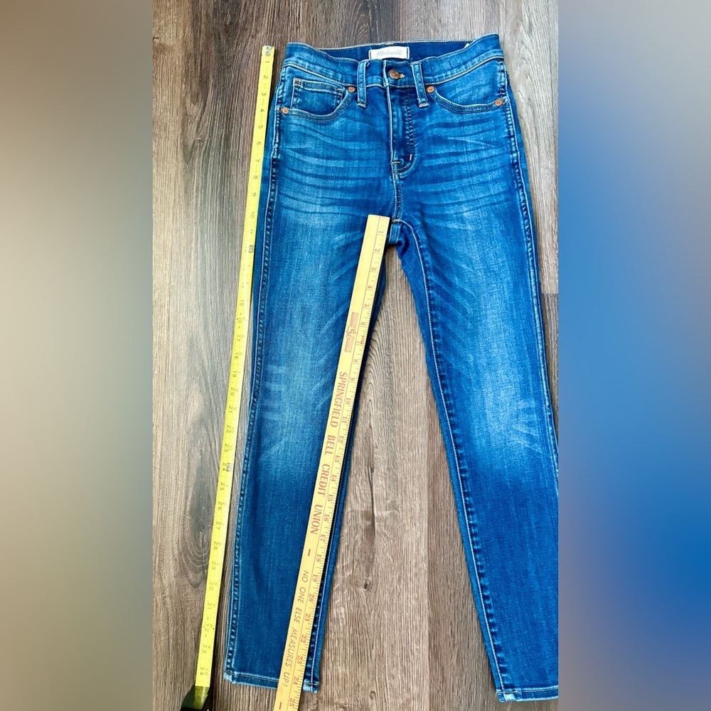 Madewell 10” High-Rise Skinny Jeans Size 24 Petite - Picture 10 of 10